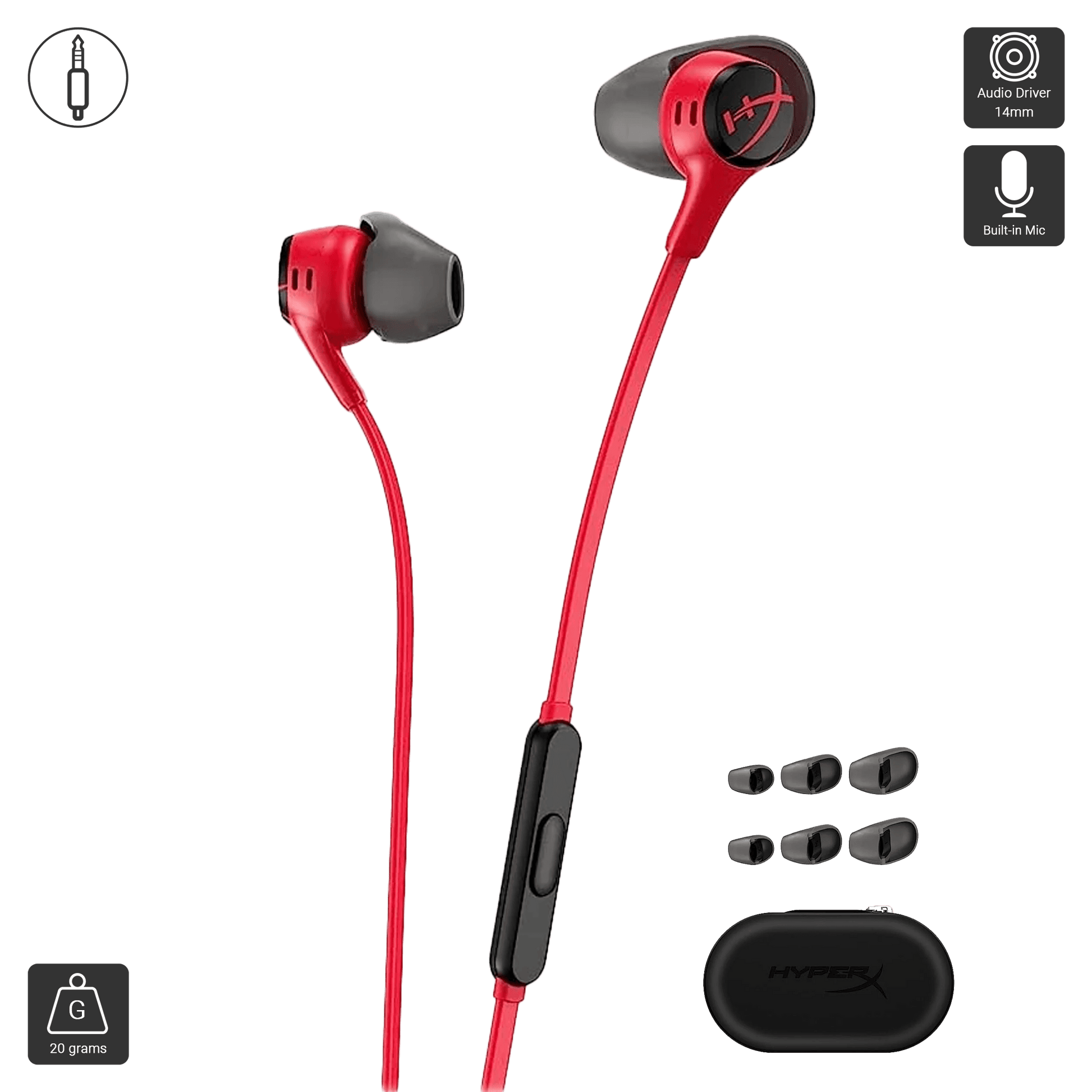 HyperX Cloud Earbuds 2 RED